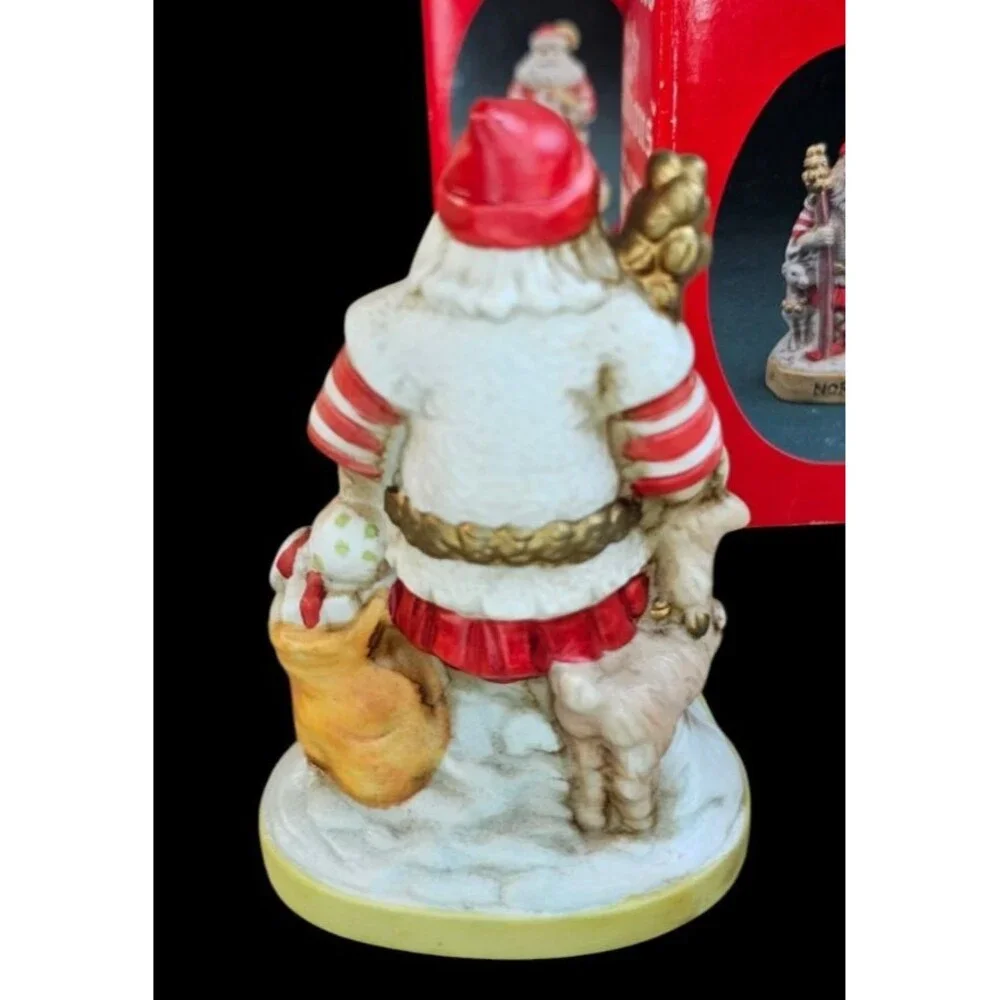 Santa's of the Nations Norway Julesvenn Porcelain Figurine NIB Hand Painted 8913